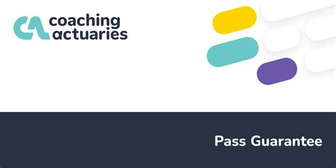 coaching actuaries pass guarantee